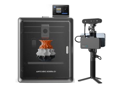 Anycubic Kobra S1 3D Printer + Creality CR-Scan Ferret Pro 3D Scanner