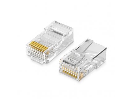 UGREEN Konektor RJ45 Ethernet 8P8C Cat.55e UTP 10ks