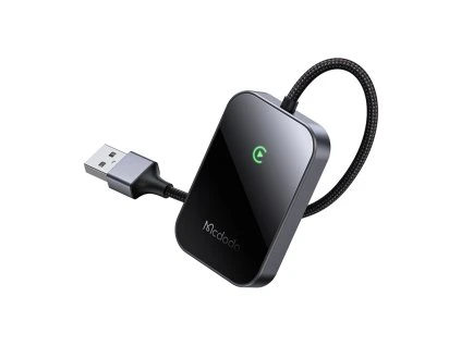 Bezdrôtový adaptér CarPlay s káblom USB McDodo CA-7210 čierny