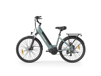 Foride Urbano 1 Electric Bike, 250W Mid-drive Motor, 36V 13Ah Battery, 26 inch Tires, 25km/h Max Speed, 110km Range, Hydraulic Disc Brake, Suspension Fork with Lockout, Shimano 7-speed