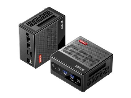 AOOSTAR GEM10 Mini PC, AMD Ryzen 7 6800H 8 Core Up to 4.7GHz, 32GB LPDDR5 RAM 1TB PCle 4.0 SSD, 2* HDMI 2.1 (4K) + USB 4 (8K) Triple Screen Display, Adjustable BIOS, WiFi 6 Bluetooth 5.2, Dual 2.5G LAN Ports, 2*USB3.2  2*USB2.0 1*Oculink