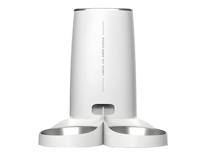 Automatické krmítko pre zvieratá Rojeco 4L verzia s tlačidlom (dvojitá miska)