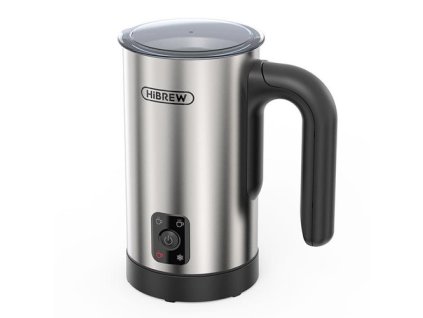 HiBREW M3A 4 in 1 Milk Frother, Fully Automatic Milk Warmer, Cold/Hot Frothing, 130ml Frothing Capacity, 300ml Heat Milk Capacity
