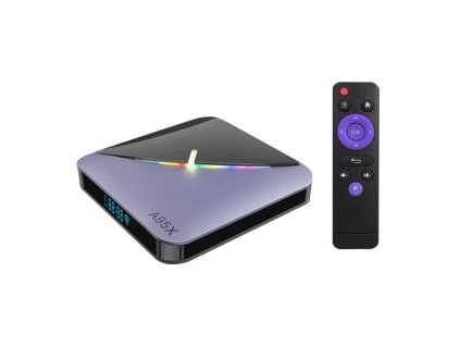 A95X F3 Air II 4GB/64GB 4K AV1 TV BOX RGB Light Android 11 Amlogic S905W2 ARM Cortex A53 2.4G+5G WIFI