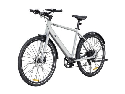 DYU Stroll 1 Electric Bike, 250W Motor, 36V 9Ah Battery, 700*38C CST Tire, 25km/h Max Speed, 100km Range, Dual Hydraulic Disc Brake, Shimano 7-speed, LED Display - Silver
