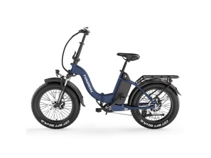 Touroll S2 Electric Bike, 650W Max Power, 48V 15Ah Battery, 20*4.0 inch Tire, 25km/h Max Speed, 150km Max Range, Mechanical Disc Brake & E-Brake, Mechanical Shock Absorber, Shimano 7-speed