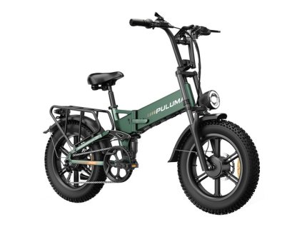 PULUMA PE500 Electric Bike, 2*500W Motor, 48V 17.5Ah Battery, 20*4.0 inch Tires, 40km/h Max Speed, 150km Max Range, Hydraulic Oil Brakes, Oil Spring Suspension, Shimano 7-speed, LCD Display