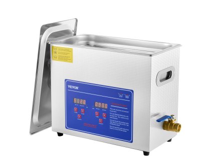 Ultrazvukový čistič 6 l nerez 40 kHz s časovačom a ohrievačom