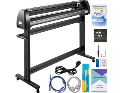 Vinylový rezací plotr 53" s lcd, 3 prítlačné valčeky pre samolepky