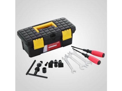 Vertikálna vežová frézka 550 W, regulácia otáčok, so sadou nástrojov