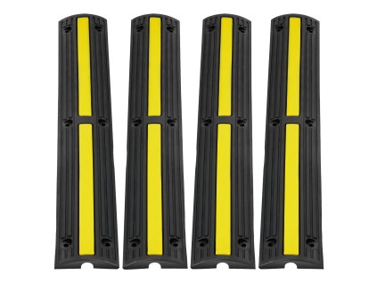 Rampa na káble 100×15×3.1 cm, 4 ks balenie, 1 kanál, 8164.7 kg/axle