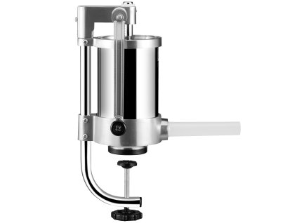 Plnička na klobásy 2.5LBS/1.5L nerez 304 vertikálna 3 násadky ručný