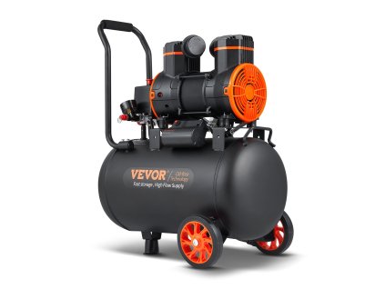 Vzduchový kompresor 35.2 L 1800 W 5.12 CFM@90 PSI 70 dB bezolejový