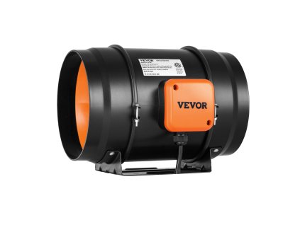 Potrubný ventilátor 203.2 mm, 506.2 CFM, EC, s regulátorom T/RH