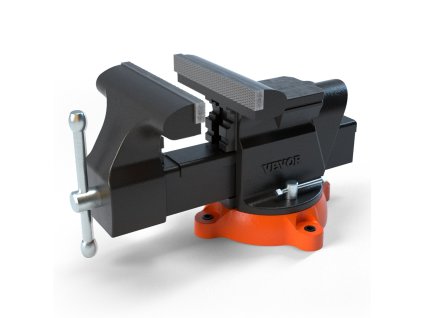 Stolový zverák čeľuste 15.2 cm, otvor 15 cm, 360° otočný základ