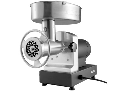 Elektrický mlynček na mäso 1100W 449.5 kg/H s plniacou násadou