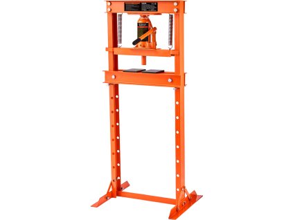 Hydraulický h-rámový lis 12 ton, nastaviteľný stôl na ohýbanie kovu