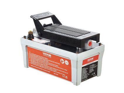 Nožná vzduchová hydraulická pumpa 6895 bar 1.9L npt 10mm/6.4mm 2m