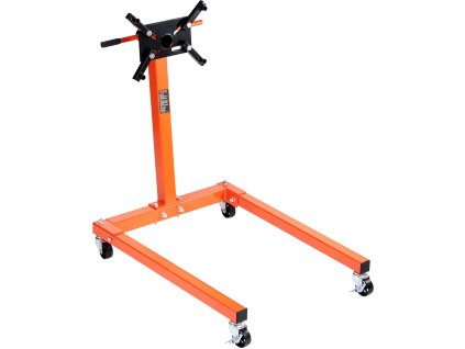 Stojan na motor 1300 lbs, rotujúca 360° hlava, oceľ, 4 kolieska