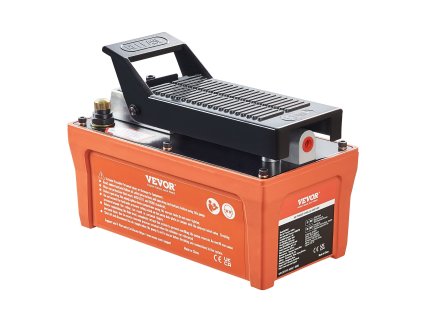 Vzduchovo-hydraulická pumpa 6895 bar, NPT 10mm výstup, nožné ovládanie