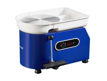 Hrnčiarsky kruh 27.9 cm s pedálom, súpravou nástrojov a zástera 450W