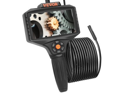 Inspekčná kamera s 12,7 cm ips obrazovkou, 8× zoom, 1080p, 10 led, 5 m