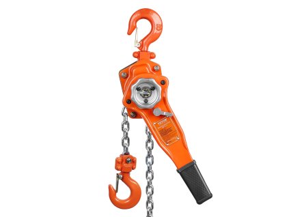 Pákový reťazový navijak 748 kg, zdvih 3,1 m, 360° otočný hák