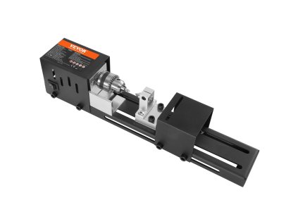 Mini sústruh na drevo 7 cm×16 cm, 24vdc 96w, 7 rýchlostí 4220–8450 rpm