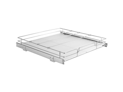 Výsuvný organizér do skrinky 50.8 cm × 53.3 cm, chrómová oceľ