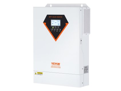 Hybridný solárny menič-nabíjačka 5500W, čistá sínusová 230V, 100A mppt