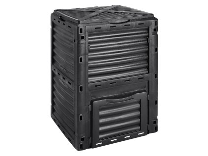 Kompostér 80 Gal, bez BPA, vonkajší s vrchným vekom a spodným otvorom