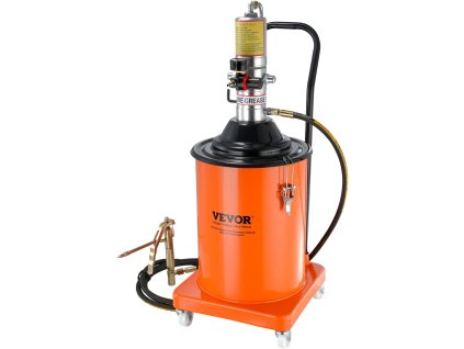 Vzduchom ovládaná mazacia pumpa 20 L, 13 ft hadica, 50:1 s kolieskami