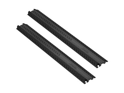 Krycia rampa na káble sada 2 ks 100×13×2 cm, 907 kg/axle nosnosť