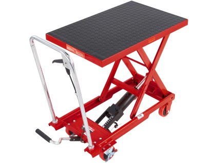 Hydraulický nožnicový vozík 500 lbs, 28.5" zdvih, manuálny, 4 kolieska