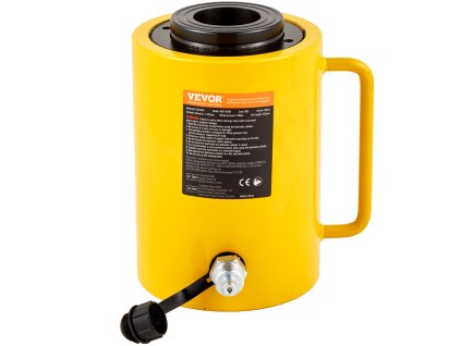 Hydraulický valec 60 t 2 inch dutý jednočinný pracovný zdvih 50 mm