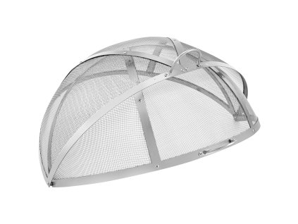 Kryt proti iskreniu na ohnisko 30" priemer, nerezový, otvárací