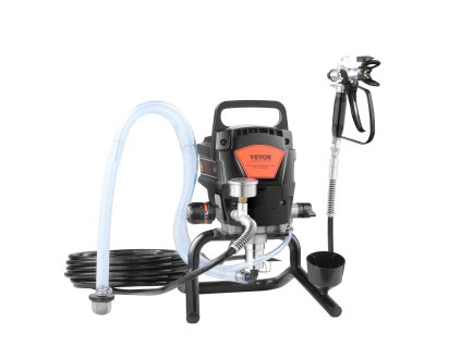 Airless striekacia pištoľ 950 W 3000 PSI ručná na interiér a exteriér
