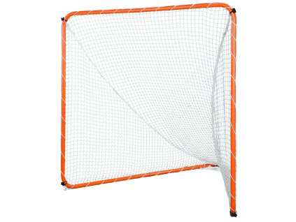 Lacrosse bránka 6'×6' oceľový rám, prenosná, s taškou, oranžová