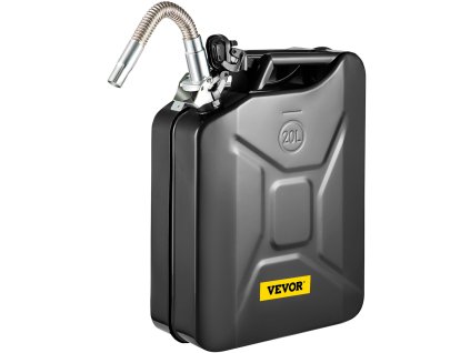Kanystr na palivo 5.3 gallon / 20 l, oceľ, flexibilný nástavec