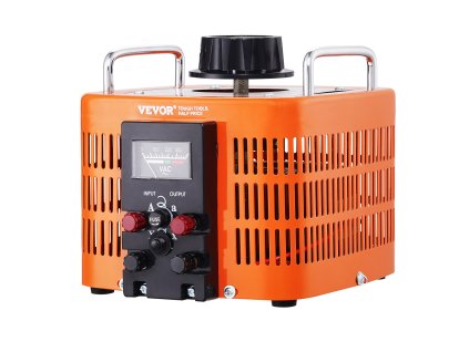 Variabilný napäťový transformátor 3000 VA 10 A 230V/0–300V 4 poistky