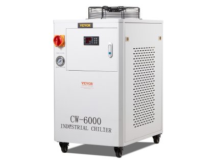 Chladič vody 1500W s kompresorom 15L nádrž 65 L/min pre CO2 laser