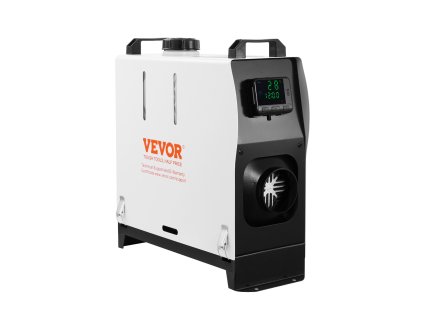 Dieselový ohrievač vzduchu 5–8 kW s diaľkovým ovládačom a lcd