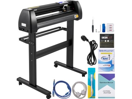 Vinylový rezací plotter 870 mm so softvérom pre Windows a USB