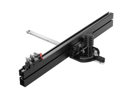 Uhlový doraz pre stolnú pílu, hliníkový, 61 cm, 15 polôh, 19×9.5 mm