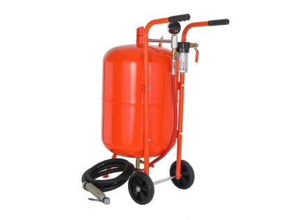 Pieskovač kapacita 75.7 L rozsah tlaku 60-110 PSI s 4 tryskami