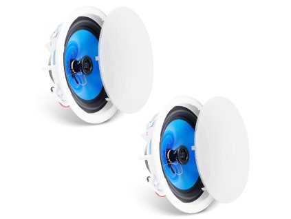 Stropné a do steny reproduktory 2 ks 8 in/20.3 cm 50-watts zapustené