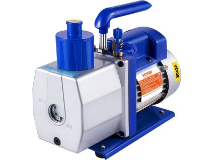 Jednostupňová lamelová vákuová pumpa 7CFM 1/2HP na hlboký podtlak