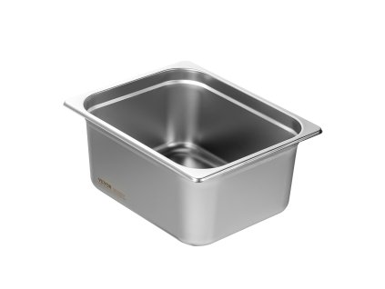 Sada 6 gastronádob 1/2 size, nerez 0.8mm, hĺbka 6 in pre catering