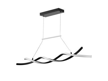 Závesný led luster 24W, stmievateľný, diaľk. ovládač, 3000–6000K