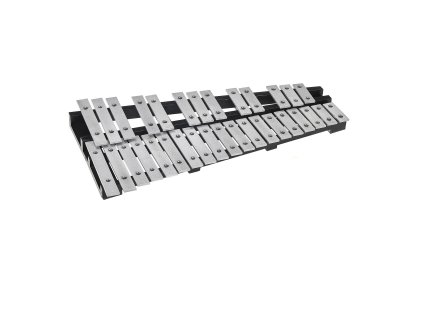 Glockenspiel xylofón 32 tónov s paličkami a prenosným obalom